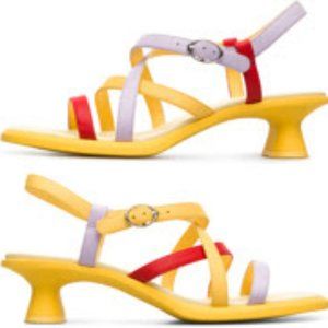 Camper heels sandals fits like 8.5  --- EU 38 US8 UK5